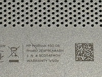 Laptop hp, probook 450 g8, zilver - afbeelding 8 van  9