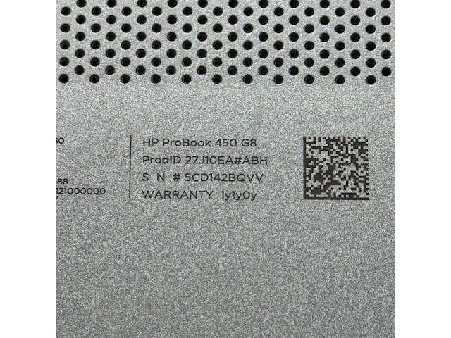 Laptop, hp, probook 450 g8 - afbeelding 4 van  7