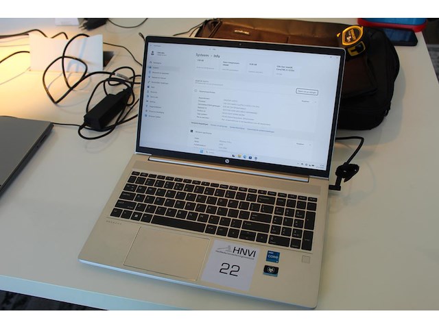 Laptop hp probook 450 g9, 8 gb ram, 238 gb hdd, 12th gen intel core i5-1235u. - afbeelding 1 van  4