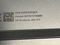 Laptop hp, probook 460 g11, zilver - afbeelding 7 van  7