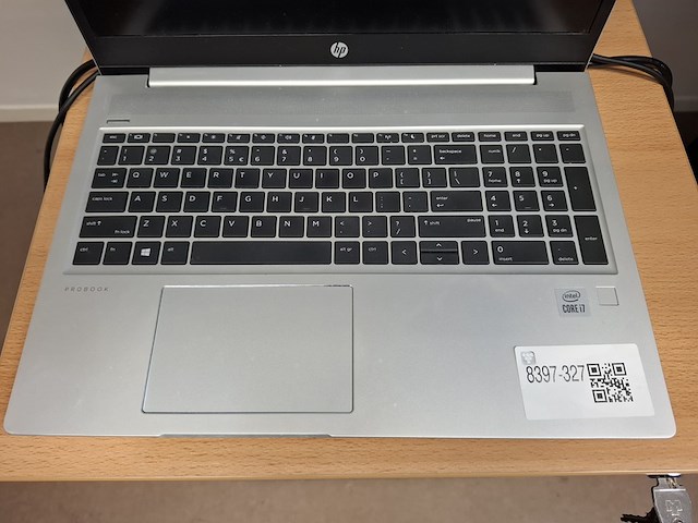 Laptop hp, probook core i7, bouwjaar 2021 - afbeelding 2 van  3