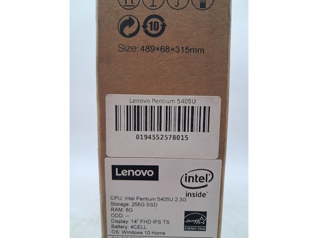Laptop, lenovo, pentium 5405u, 2018 - afbeelding 3 van  5