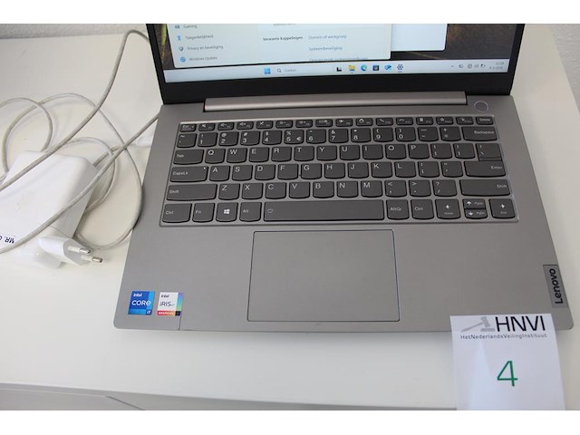 Laptop lenovo thinkbook 14 g2 itl. opslag 477 gb. geinstalleerd werkgeheugen 16 gb. 11th gen intel core i7-... - afbeelding 4 van  5