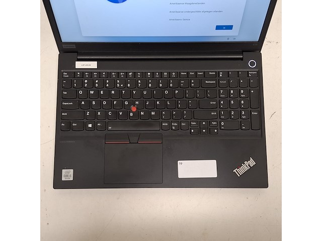 Laptop, lenovo, thinkpad e15 - afbeelding 9 van  14