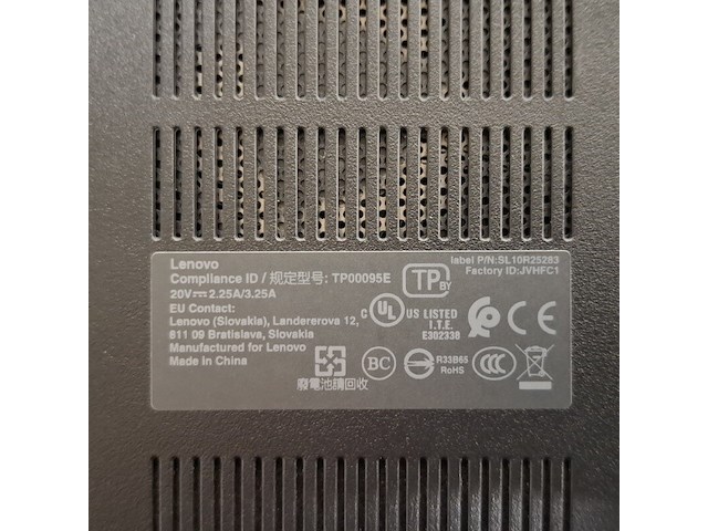 Laptop lenovo, thinkpad e595 - afbeelding 5 van  15