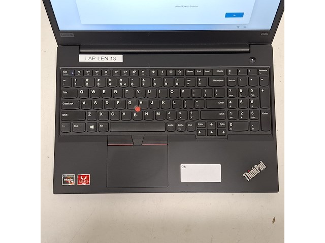 Laptop lenovo, thinkpad e595 - afbeelding 11 van  16