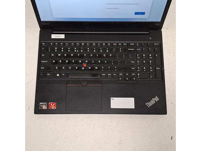 Laptop lenovo, thinkpad e595 - afbeelding 12 van  17