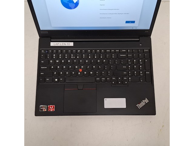 Laptop lenovo, thinkpad e595 - afbeelding 12 van  17