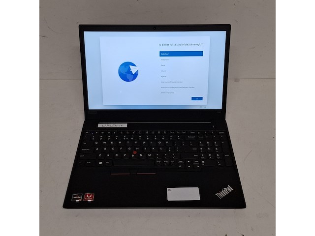 Laptop lenovo, thinkpad e595 - afbeelding 7 van  14