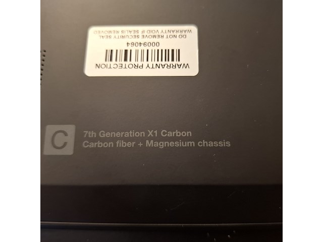 Laptop lenovo, thinkpad x1 carbon, core i5 vpro 8th gen, - afbeelding 7 van  7