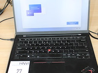 Laptop lenovo thinkpad x1 met 500 gb harde schijf, 128 mb grafische kaart, 16 gb intern geheugen, 11e gener... - afbeelding 2 van  3