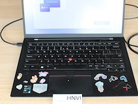 Laptop lenovo thinkpad x1 met 500 gb harde schijf, 128 mb grafische kaart, 16 gb intern geheugen, 11e gener... - afbeelding 2 van  3