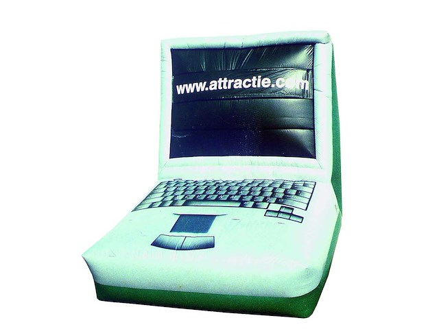 Laptop opblaasbaar - afbeelding 2 van  10