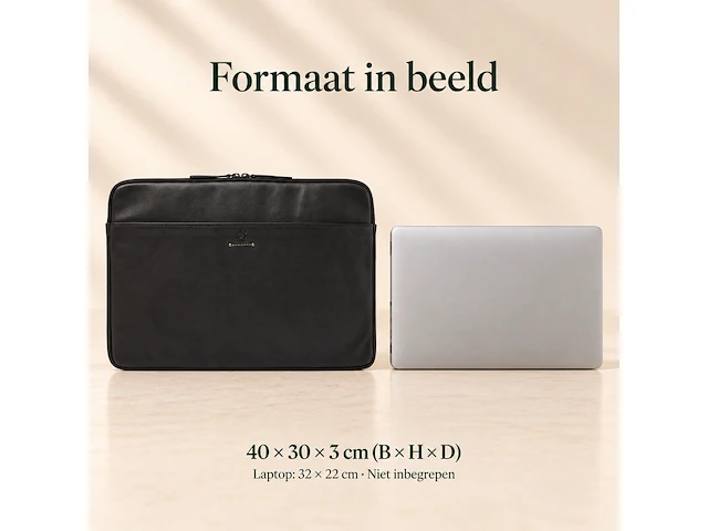 Laptophoes dr amsterdam, black - afbeelding 6 van  6