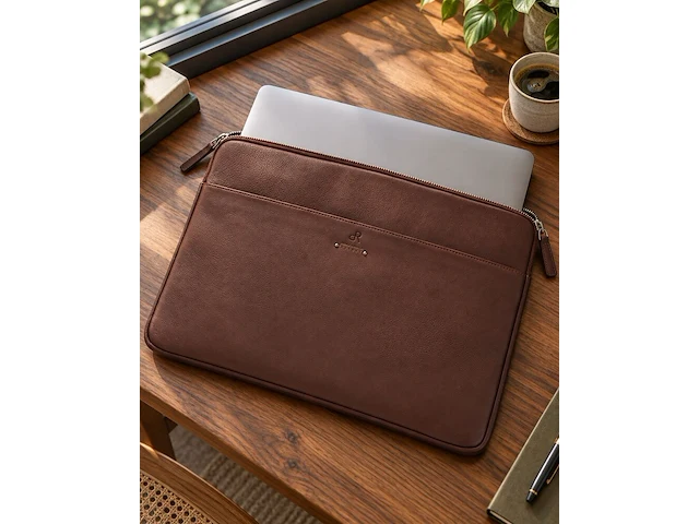 Laptophoes dr amsterdam, brown - afbeelding 5 van  6