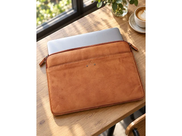 Laptophoes dr amsterdam, camel - afbeelding 5 van  6