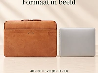 Laptophoes dr amsterdam, camel - afbeelding 6 van  6