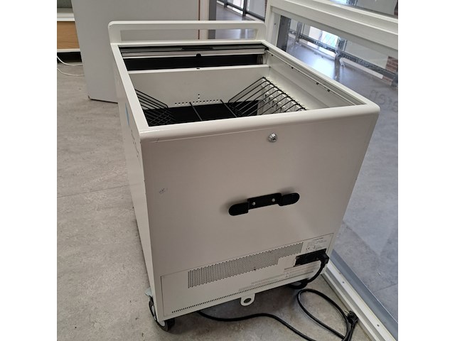 Laptopkar leren, drg32h1, wit - afbeelding 3 van  3