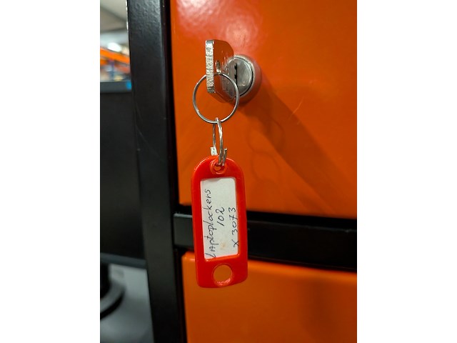 Laptopkast, rood/zwart, 2023 - afbeelding 6 van  8