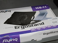 Laptopstandaard ergostand met koelventilator - afbeelding 1 van  2