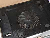 Laptopstandaard ergostand met koelventilator - afbeelding 2 van  2