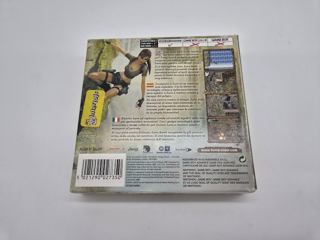 Lara croft tomb raider legend - game boy advance compleet in doos - afbeelding 8 van  12