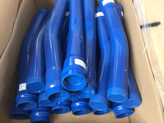 Lareter pvc-u bocht 22° en-iso 1452 (16x) - afbeelding 1 van  2