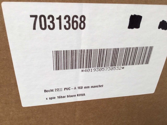 Lareter pvc-u bocht 22° en-iso 1452(15x) - afbeelding 3 van  3