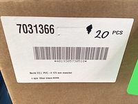 Lareter pvc-u drukhulpstuk bocht 22° en-iso 1452 (40x) - afbeelding 3 van  4