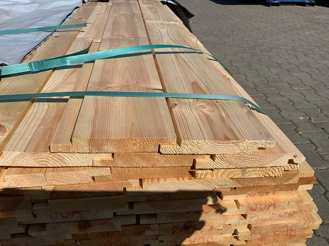 Lariks - halfhouts 3600x145x20mm (200x) - afbeelding 5 van  6