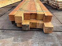 Lariks en douglas balken 150x150 mm (12x) - afbeelding 1 van  1