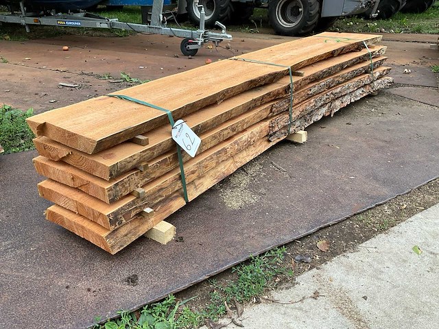 Lariks stam 50 mm ca. 0,270 m³ - afbeelding 1 van  5