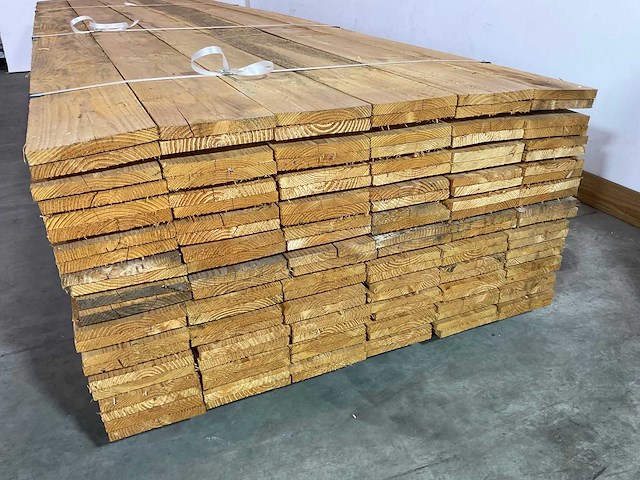 Lariks/douglas kantplank 400x20x2.2 cm (54x) - afbeelding 3 van  7