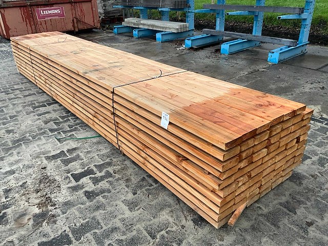 Lariks/douglas ligger 4.5x14.5x500 cm (65x) - afbeelding 1 van  5