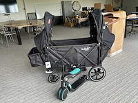 Larktale caravan dubbele kinderwagen - afbeelding 6 van  14