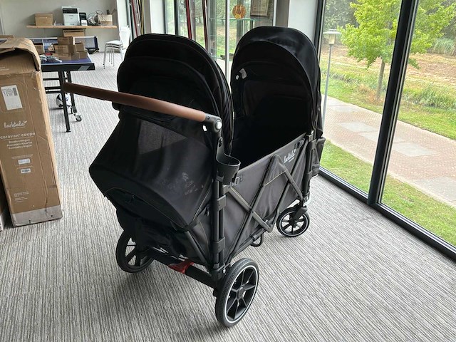Larktale caravan dubbele kinderwagen - afbeelding 2 van  14