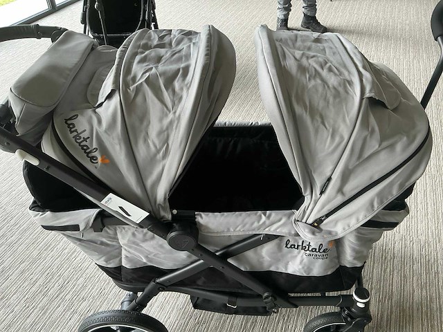 Larktale caravan dubbele kinderwagen - afbeelding 1 van  3