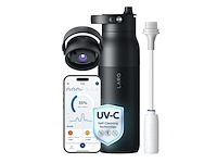 Larq purevis 2 waterfles 1000 ml roestvrijstaal zwart - afbeelding 1 van  4