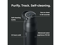 Larq purevis 2 waterfles 1000 ml roestvrijstaal zwart - afbeelding 3 van  4