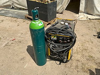 Las 203c mig/mag lasapparaat 200a 3-fase inclusief lastoorts, reduceerventiel en gasfles - afbeelding 1 van  10