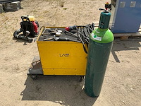 Las 203c mig/mag lasapparaat 200a 3-fase inclusief lastoorts, reduceerventiel en gasfles - afbeelding 3 van  10