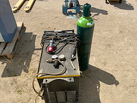 Las 203c mig/mag lasapparaat 200a 3-fase inclusief lastoorts, reduceerventiel en gasfles - afbeelding 4 van  10