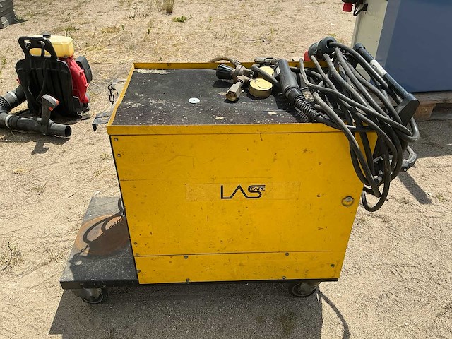 Las 203c mig/mag lasapparaat 200a 3-fase inclusief lastoorts, reduceerventiel en gasfles - afbeelding 8 van  10