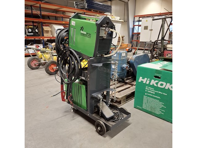 Lasapparaat 4 in 1 watergekoeld, freetech, combiarc pro 200 , groen - afbeelding 1 van  24