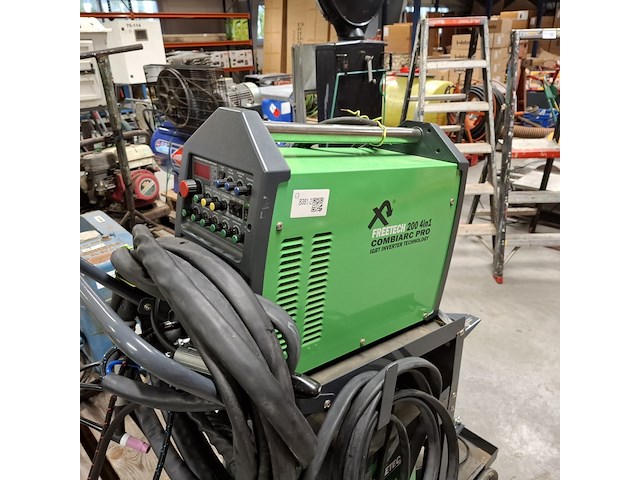 Lasapparaat 4 in 1 watergekoeld, freetech, combiarc pro 200 , groen - afbeelding 18 van  24