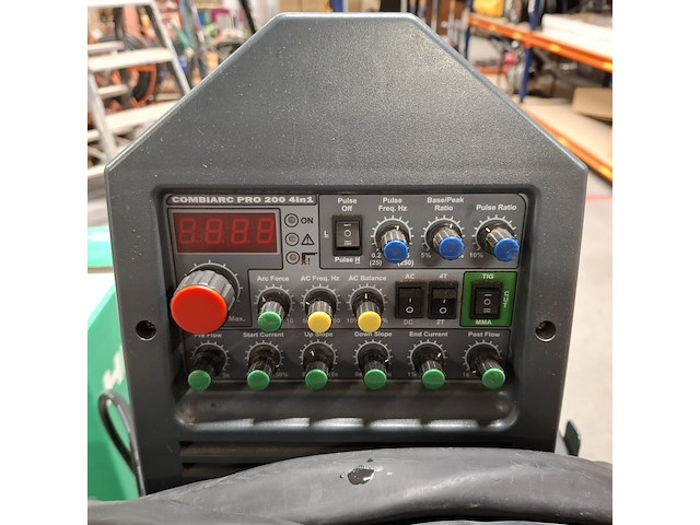 Lasapparaat 4 in 1 watergekoeld, freetech, combiarc pro 200 , groen - afbeelding 20 van  24