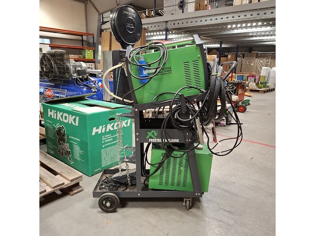 Lasapparaat 4 in 1 watergekoeld, freetech, combiarc pro 200 , groen - afbeelding 24 van  24