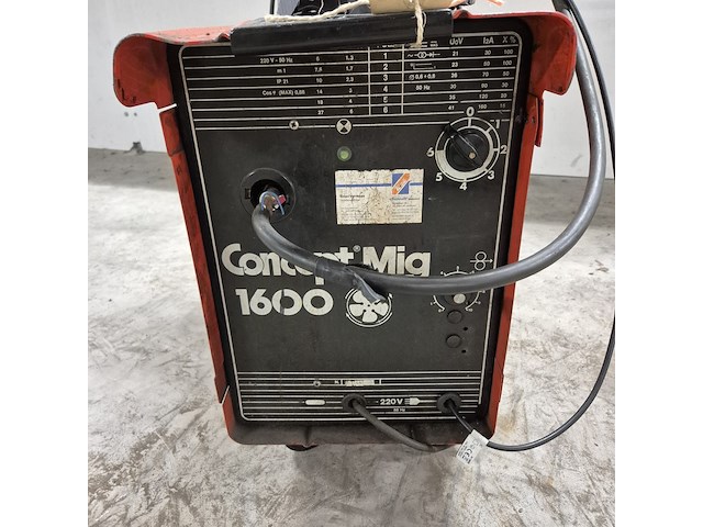 Lasapparaat, concept, mig 1600 - afbeelding 5 van  10