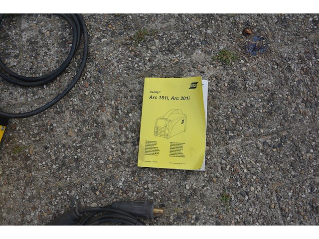 Lasapparaat, esab, caddy arc 151i, geel - afbeelding 6 van  6