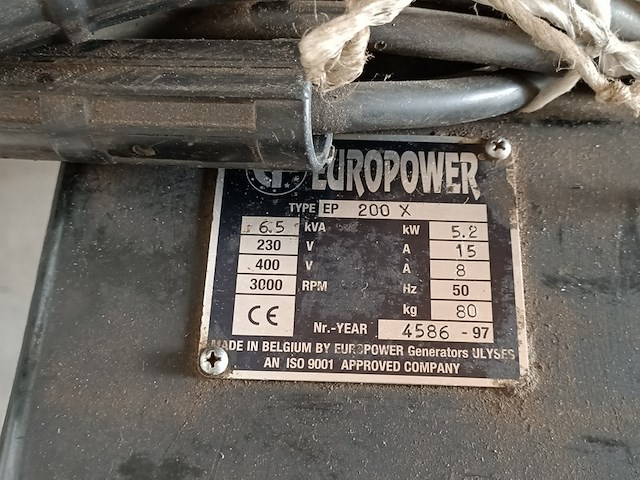 Lasapparaat, euro power, ep 200x, 1997 - afbeelding 5 van  6